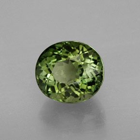 Turmalina verde natural 1,94ct, corte oval, VVS