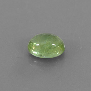 Turmalina verde natural 0,99ct, transparente, transparente/translúcido