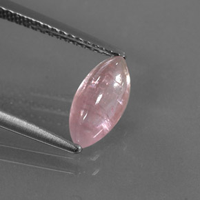 Turmalina rosa natural 1,32ct, transparente, transparente/translúcido