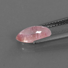 Turmalina rosa natural 1,32ct, transparente, transparente/translúcido
