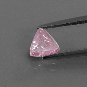 Turmalina rosa natural 1,02ct, transparente, transparente/translúcido