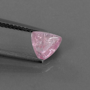 Turmalina rosa natural 1,02ct, transparente, transparente/translúcido