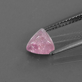 Turmalina rosa natural 1,02ct, transparente, transparente/translúcido