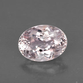 Turmalina branco natural 1,76ct, corte oval, VS