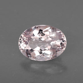 Turmalina branco natural 1,76ct, corte oval, VS