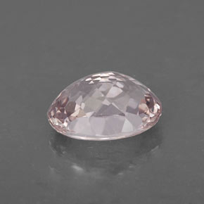 Turmalina branco natural 1,76ct, corte oval, VS