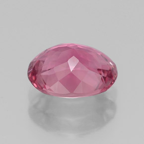 Turmalina rosa natural 1,46ct, corte oval, VVS-VS