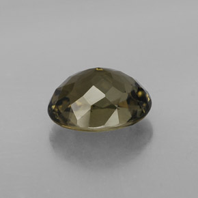 Turmalina verde natural 3,23ct, corte oval, VVS