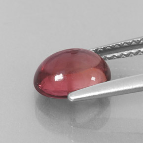 Turmalina rosa natural 1,48ct, transparente, transparente/translúcido
