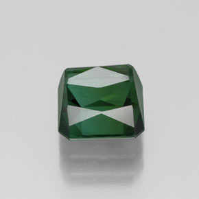 Turmalina verde natural 2,27ct, corte esmeralda, VVS