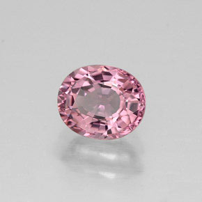 Turmalina multicolorido natural 0,85ct, corte oval, VVS