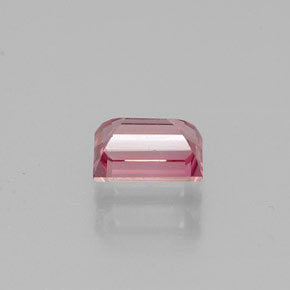 Turmalina rosa natural 0,42ct, baguete, VVS