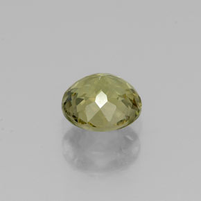 Turmalina verde natural 0,65ct, corte redondo, VVS-VS