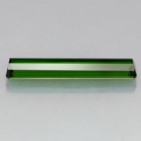 Turmalina verde natural 5,02ct, corte esmeralda, VVS