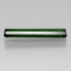 Turmalina verde natural 5,46ct, corte esmeralda, VVS