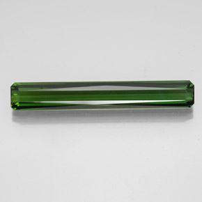 Turmalina verde natural 10,12ct, corte esmeralda, VVS