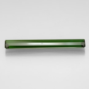 Turmalina verde natural 10,12ct, corte esmeralda, VVS