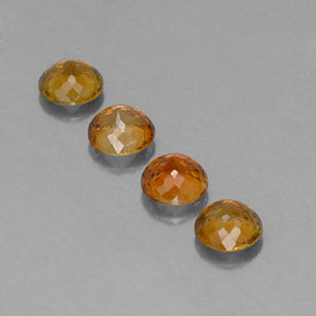 Pedras preciosas de turmalina multicolorido natural de  ct, corte redondo, VVS-VS