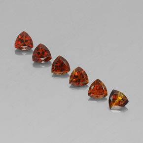 Pedras preciosas de turmalina multicolorido natural de 1,48 ct, trillion, VVS-VS