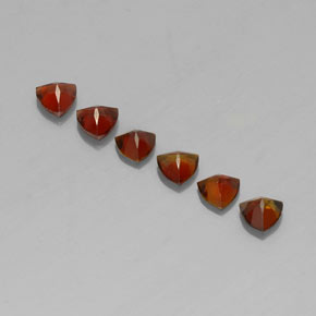 Pedras preciosas de turmalina multicolorido natural de 1,48 ct, trillion, VVS-VS