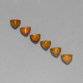 Pedras preciosas de turmalina laranja natural de  ct, trillion, VVS-VS