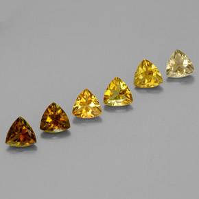 Pedras preciosas de turmalina multicolorido natural de  ct, trillion, VVS-VS