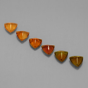 Pedras preciosas de turmalina multicolorido natural de  ct, trillion, VVS-VS