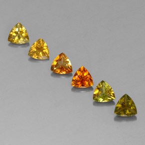 Pedras preciosas de turmalina multicolorido natural de  ct, trillion, VVS-VS