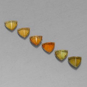 Pedras preciosas de turmalina multicolorido natural de  ct, trillion, VVS-VS