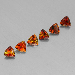 Pedras preciosas de turmalina multicolorido natural de  ct, trillion, VVS-VS
