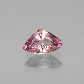 Turmalina rosa natural 0,70ct, trillion, VVS-VS