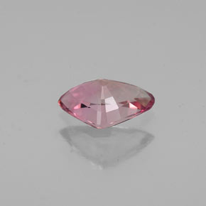 Turmalina rosa natural 0,70ct, trillion, VVS-VS