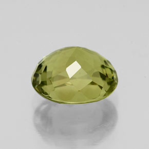 Turmalina verde natural 1,76ct, corte oval, VVS