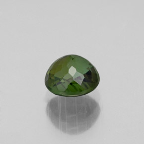 Turmalina verde natural 1,05ct, corte redondo, VS