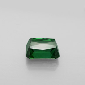 Turmalina verde natural 2,64ct, corte esmeralda, VVS