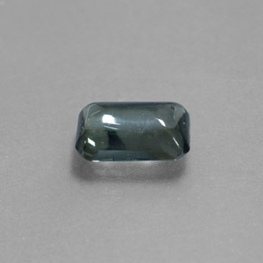 Turmalina cinza natural 1,37ct, transparente, transparente/translúcido
