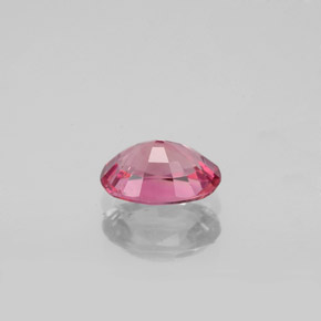 Turmalina rosa natural 0,91ct, corte oval, VS-SI