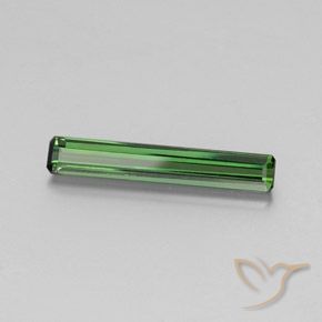 Turmalina Verde médio Natural 1.96ct, Corte Octógono / Esmeralda, VVS-VS