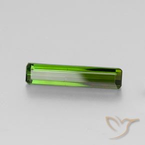 Turmalina Verde floresta Natural 1.98ct, Corte Octógono / Esmeralda, VS