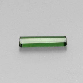 Turmalina Verde Terroso Natural 1.16ct, Corte Esmeralda, VVS-VS