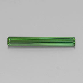 Turmalina Verde Natural 1.23ct, Corte Esmeralda, VVS-VS