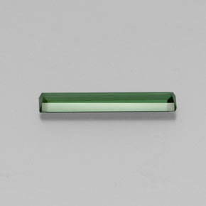 Turmalina verde natural 1,14ct, corte esmeralda, VS