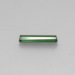 Turmalina verde natural 1,74ct, corte esmeralda, VS