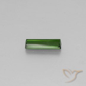 Turmalina Verde médio Natural 1.46ct, Corte Octógono / Esmeralda, VVS-VS