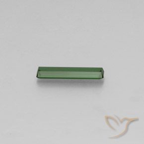 Turmalina Verde médio Natural 1.36ct, Corte Octógono / Esmeralda, VVS-VS