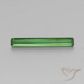 1.44ct Natural Verde médio Turmalina, Corte Esmeralda, VVS-VS