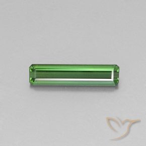 1.96ct Natural Verde médio Turmalina, Corte Esmeralda, VVS-VS