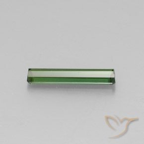 Turmalina Verde médio Natural 1.96ct, Corte Octógono / Esmeralda, VVS-VS