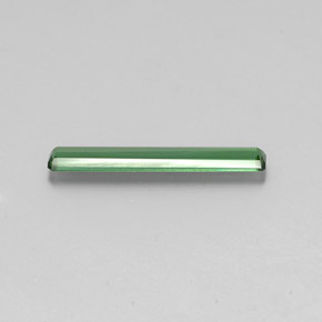 Turmalina verde natural 1,51ct, corte esmeralda, VS