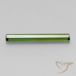 Turmalina verde escuro Natural 1.44ct, Corte Octógono / Esmeralda, VS